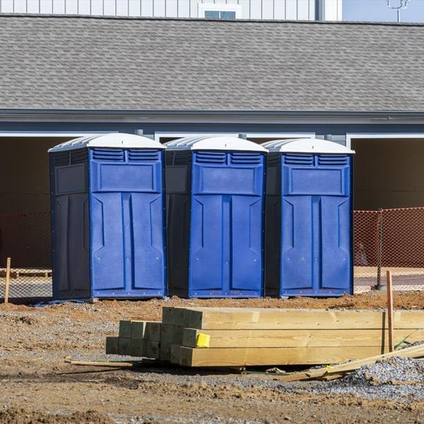 Heavy-duty construction site porta potty in Spearfish, South Dakota